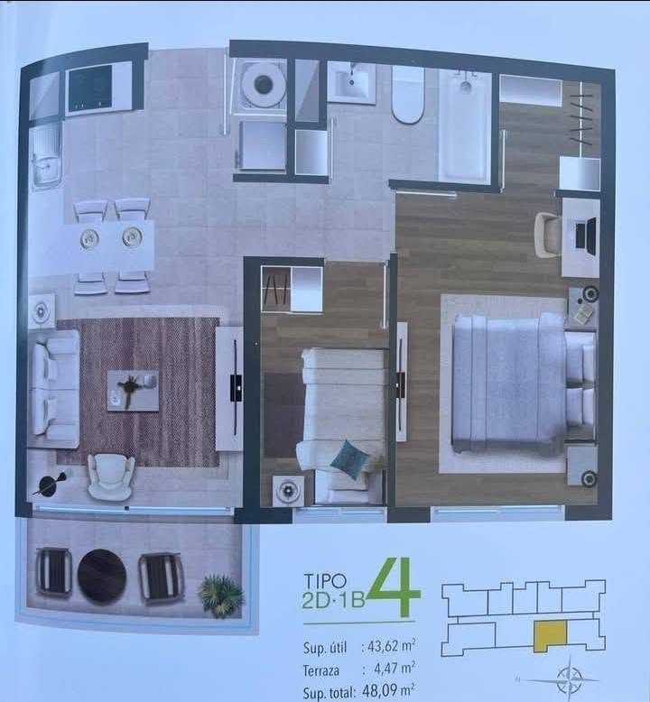 Foto 15 de Arriendo Departamento ubicado en Portal Alberdi, Quillota