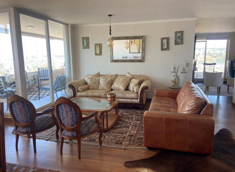 Foto 4 de Departamento de 3 Dormitorios Costas de Montemar – Concón